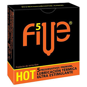 preservativos five hot 5 lubricación termica metal