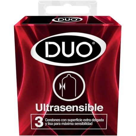 preservativos duo ultrasensible x 6 cajas