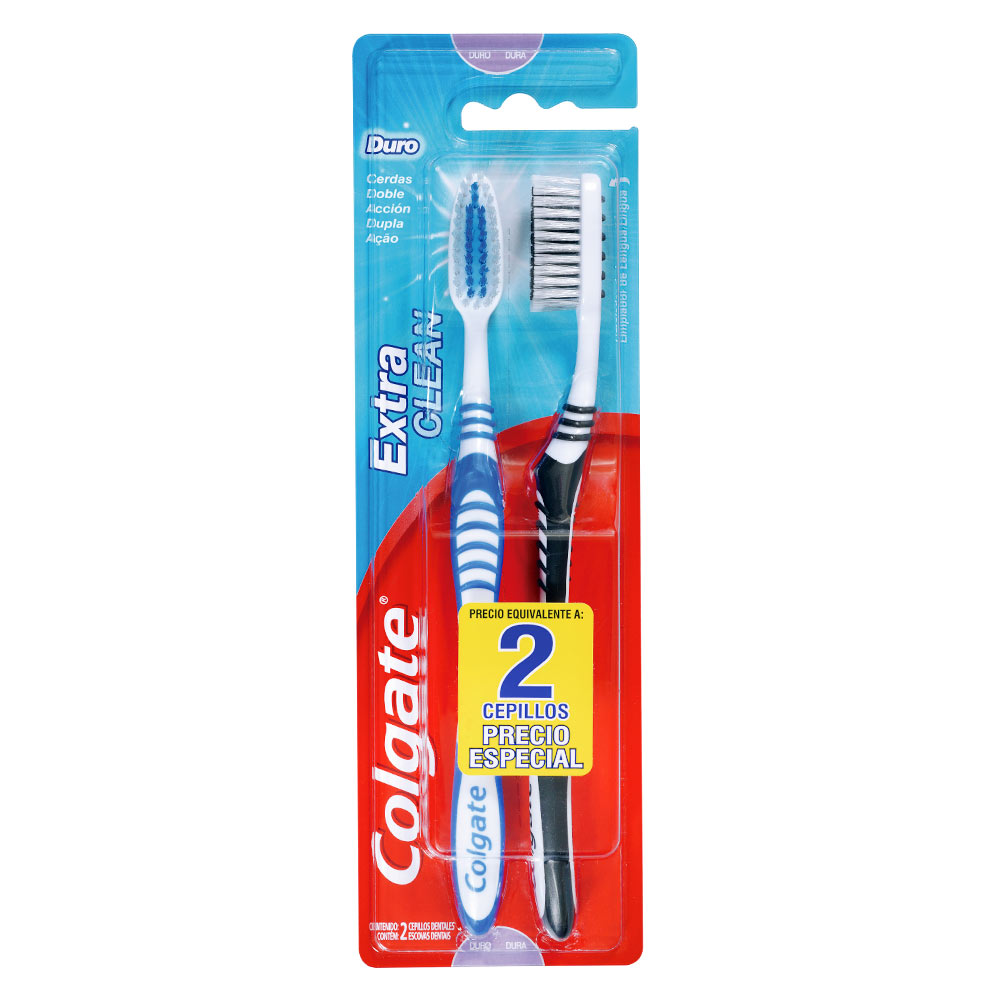 cepillos colgate extraclean cerdas duras