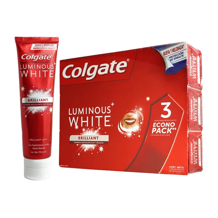 pack colgate luminous white