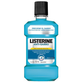 enjuague listerine adult listerine antisarro 500 ml