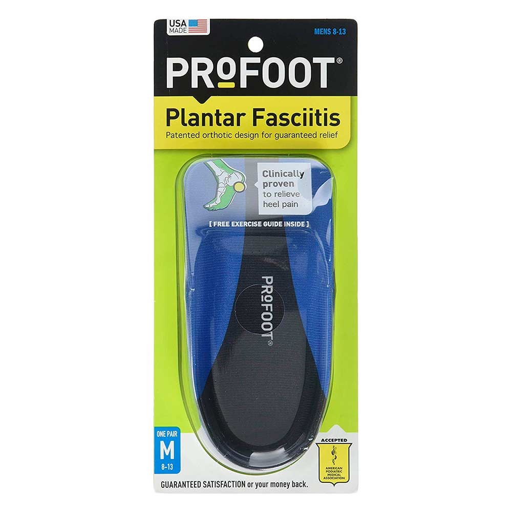 plantillas pro foot p/2103 plantar fascitis hombre