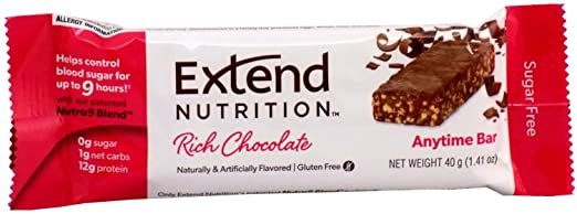 barra extendbar chocolate delight caja 160 gr