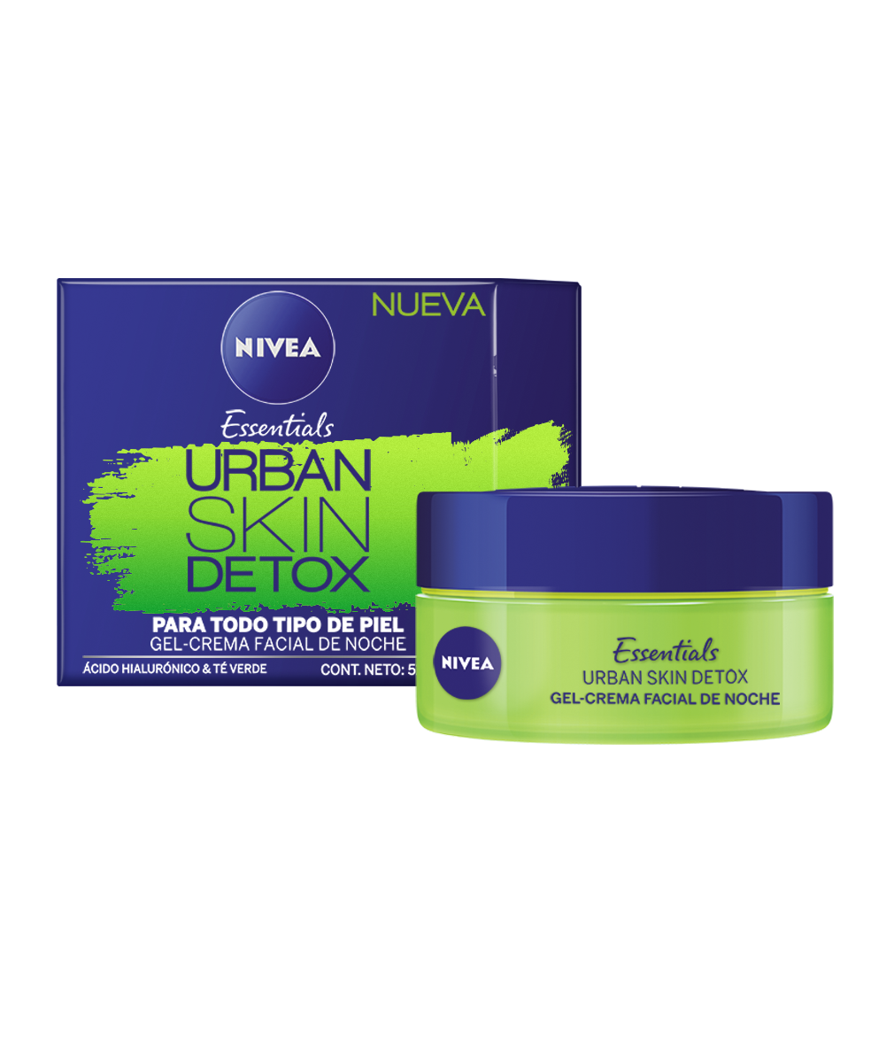 crema facial nivea urban skin detox noche 50 ml