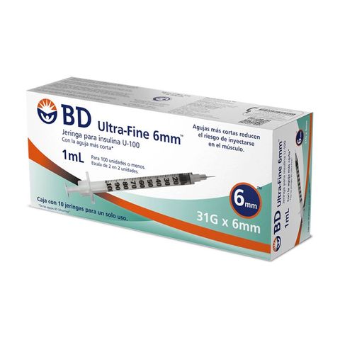 jeringa ultrafine bd 1ml