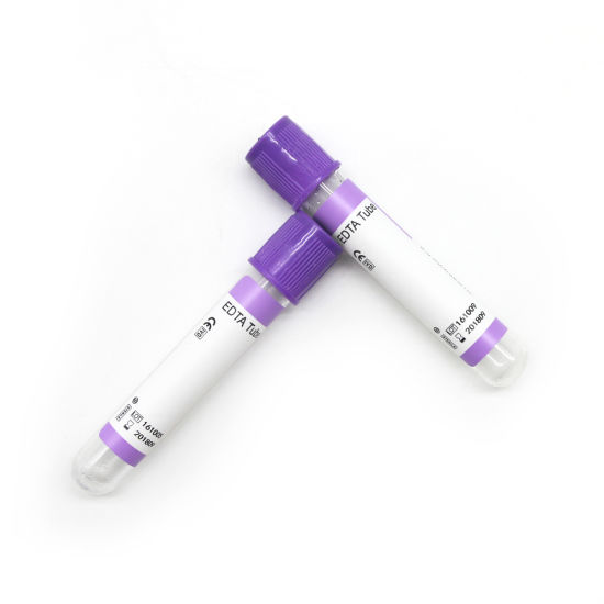 herenco tubo vacutainer con tubo tapa lila 5ml