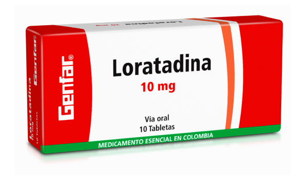 loratadina genfar 10 tabletas 10mg