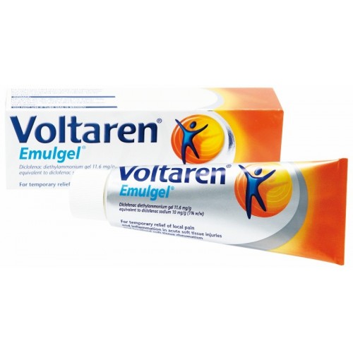 voltaren emulgel gel 1% tubo por 60 gramos