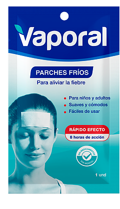 vaporal parche frio para fiebre