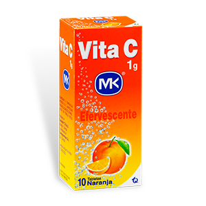 vita c + zinc (mk) eferv 1 gr+zinc mandarina