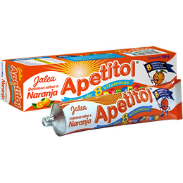 apetitol jalea sabor a naranjilla tubo 100 gr